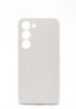 Aksesuāri Mob. & Vied. telefoniem Evelatus Galaxy S23 Premium Soft Touch Silicone Case White balts Bezvadu lādētāji (Induktīvie)