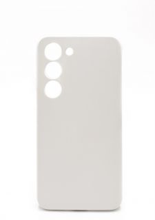 Evelatus Galaxy S23 Premium Soft Touch Silicone Case White balts