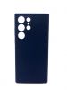 Aksesuāri Mob. & Vied. telefoniem Evelatus Galaxy S23 Ultra Premium Soft Touch Silicone Case Midnight Blue zils 