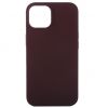 Aksesuāri Mob. & Vied. telefoniem Evelatus iPhone 14 Premium Magsafe Soft Touch Silicone Case Plum plūme 