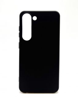 Evelatus Galaxy S23 Plus Nano Silicone Case Soft Touch TPU Black melns