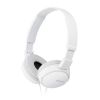 Aksesuāri Mob. & Vied. telefoniem Sony MDR-ZX110 Headband / On-Ear, White balts 