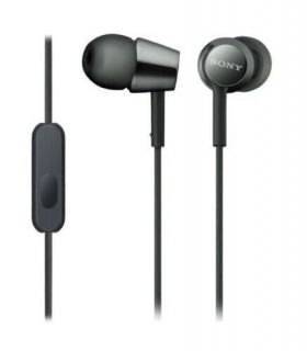 Sony MDR-EX155APB Wired, In-ear, Microphone, 3.5 mm, Black
