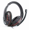 Aksesuāri Mob. & Vied. telefoniem GEMBIRD Glossy Black, Gaming headset with volume control, Built-in microphone,...» 