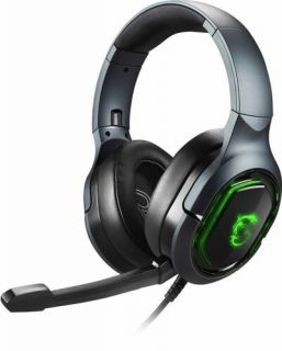 MSI Immerse GH50 Gaming Headset, Wired, Black