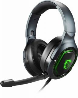 MSI Immerse GH50 Gaming Headset, Wired, Black melns