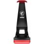 MSI Headset Stand HS01 Black / Red melns sarkans