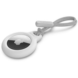 Belkin Secure Holder with Strap for AirTag White balts
