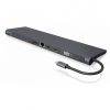 Aksesuāri Mob. & Vied. telefoniem - Icy Box IB-DK2102-C DockingStation USB 3.0 Type-C 
