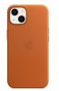 Аксессуары Моб. & Смарт. телефонам Apple iPhone 13 Leather Case with MagSafe - Golden Brown brūns 
