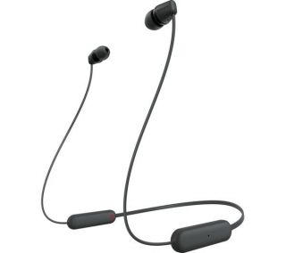Sony WI-C100 Wireless In-Ear Headphones, Black 