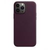 Aksesuāri Mob. & Vied. telefoniem Apple iPhone 13 Pro Max Leather Case with MagSafe - Dark Cherry 