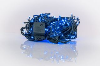 - N / A Ziemassvētku lampiņu virtene 300LED RS-113 20m. Blue zils