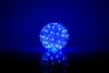 Ziemassvētku lampiņas - N/A Bumba ar puķēm RS-208 50LED D-11cm Blue zils 