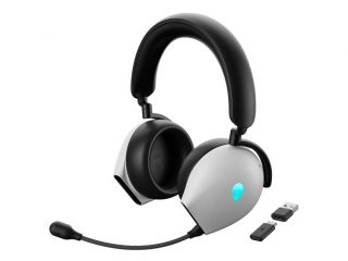DELL Gaming Headset AW920H Alienware Tri-Mode Built-in microphone, Lunar Light, Wireless, On-Ear, Noice canceling 