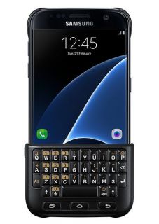 Samsung Keyboard Cover for Galaxy S7 G930 Black melns