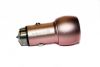 Aksesuāri Mob. & Vied. telefoniem Evelatus Universal Car Charger ECC01 PINK 2USB port 3.1A with stainless steel e...» 