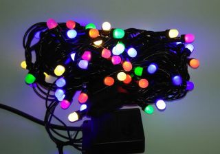 - N / A 100 LED 10m. mini-bumbiņas RS-705M Multi Color