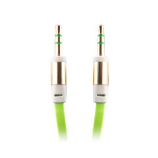 Forever AUX cable 3.5 Green zaļš