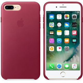 Apple iPhone 7 Plus Leather Case Berry MPVU2ZM / A