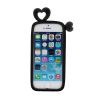 Aksesuāri Mob. & Vied. telefoniem GreenGo Universal bumper L  10cm  Hearts Black 