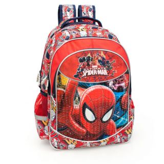 Marvel Premium Mugursoma zēniem Ultimate Spiderman 3D 40213 Red sarkans