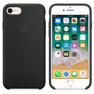 Apple iPhone 7 / 8 / SE2020 / SE2022 Silicone Case MQGK2ZM / A Black melns