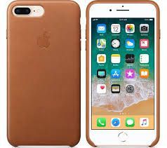 Apple iPhone 8 Plus / 7 Plus Leather Case MQHK2ZM / A Brown brūns
