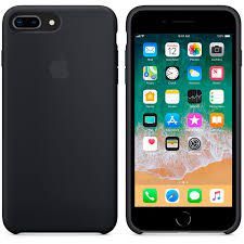 Apple iPhone 8 Plus/7 Plus Silicone case MQGW2ZM/A Black melns