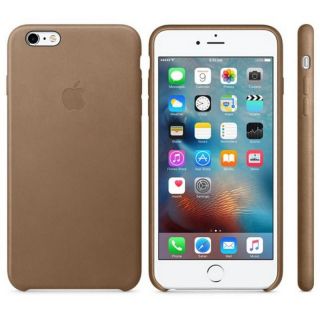 Apple iPhone 6s Plus Leather Case MKX92ZM / A Brown brūns