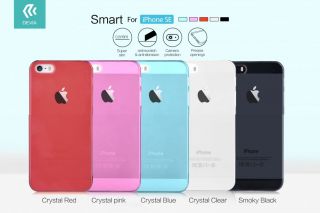 - Devia 
 Apple 
 iPhone 5 / 5s / SE Smart TPU 
 Crystal Blue zils