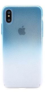 - DEVIA Apple iPhone X Amber case Blue zils
