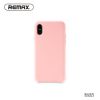 Aksesuāri Mob. & Vied. telefoniem Remax Remax Apple iPhone X Kellen Series Phone case Pink rozā Stereo austiņas