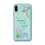 - Devia Apple iPhone X Flower Embroidery Case lanzh