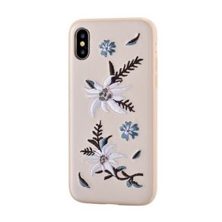 - Devia Apple iPhone X Flower Embroidery Case Jalam