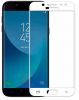Aksesuāri Mob. & Vied. telefoniem - ILike Samsung J3 2017 J330 5D Tempered glass White balts 