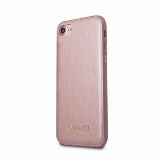 GUESS iPhone 7 / 8 / SE 2020 IriDescent TPU Cover Case Rose Gold rozā zelts
