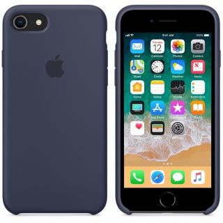 Apple iPhone 8/7 Silicone Case MQGM2ZM/A Midnight Blue zils