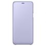 Samsung A6 Plus 2018 A605 Wallet Cover Purple
