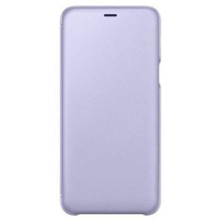 Samsung A6 Plus 2018 A605 Wallet Cover Purple