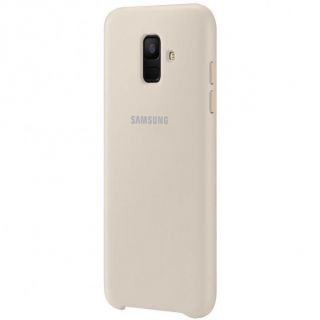 Samsung A6 Plus 2018 A605 Dual Layer Cover EF-PA605CFE Gold
