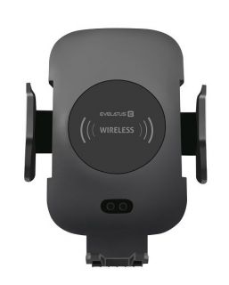 Evelatus Car Holder with Wireless Charging 10W WCH01 Black melns