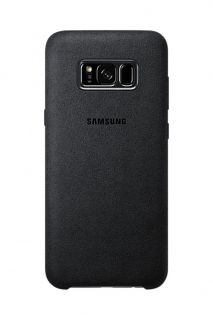 Samsung Galaxy S8 Plus Alcantara Cover EF-XG955ASE Black melns
