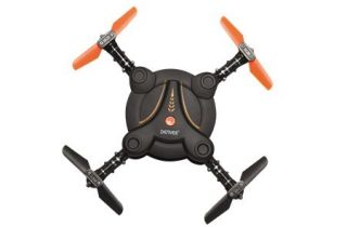 Denver Flying 2.4Ghz Foldable Drone DCH-200 Black Orange melns oranžs