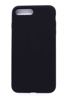 Evelatus Apple iPhone 7 Plus / 8 Plus Soft Case with bottom Black Black melns