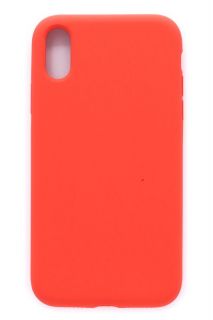 Evelatus Evelatus Apple iPhone X Premium Soft Touch Silicone Case Red