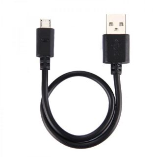 Evelatus Universal Charging cable Micro USB 30CM Blister Black melns
