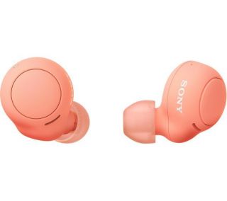Sony WF-C500 Truly Wireless Headphones, Orange oranžs