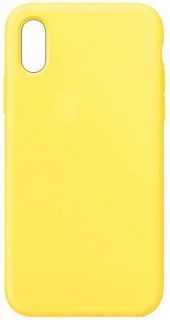 Evelatus iPhone XR Premium mix solid Soft Touch Silicone case Light Yellow dzeltens