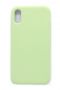 Evelatus iPhone XR Premium mix solid Soft Touch Silicone case Mint Green zaļš
